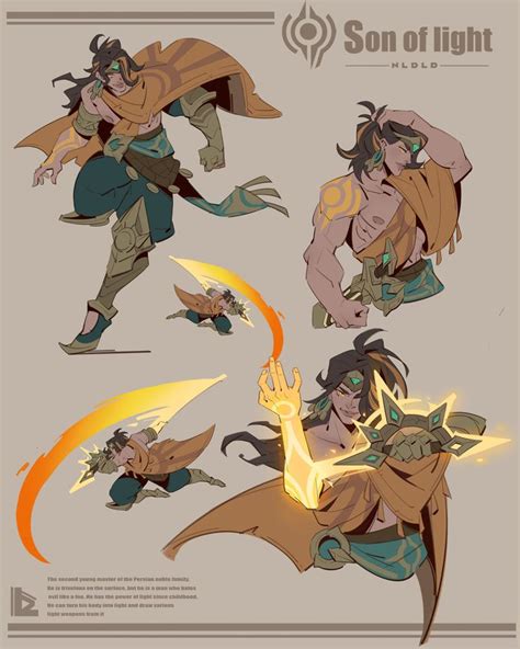 Artstation Son Of Light Fantasy Character Design Character Design