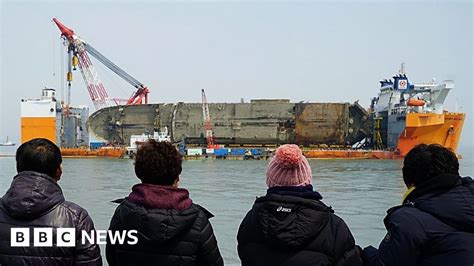 South Korea Ferry Disaster Sewol Remains Not Human Bbc News