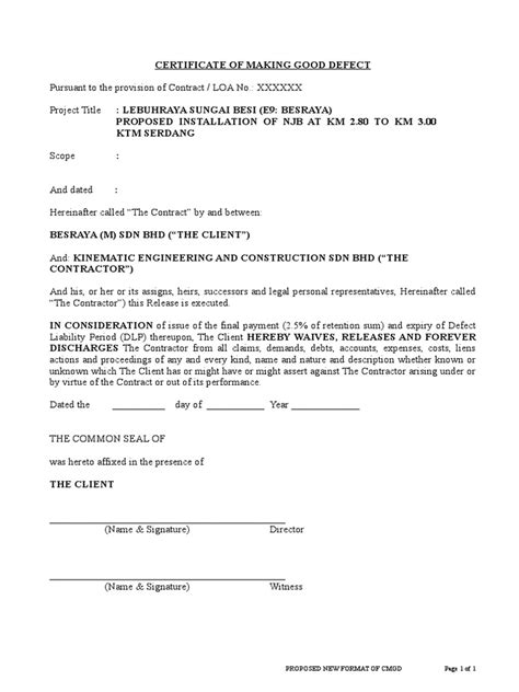 To obtain the good conduct certificate you must show that have been lived in malaysia for at least one year, u need to show the visa sticker that include study permit ,then it take around 1 can i know what happened on the issues you had in getting certificate of good conduct from the malaysian embasy? Proposed Format CMGD