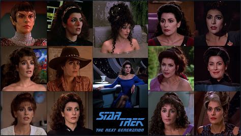 🔥marina Sirtis As Counselor Deanna Troi Star Trek The Next Generation