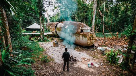 I Found An Abandoned Airplane In Deep Malaysian Forest Youtube