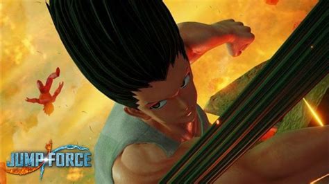 Gon Freecss Awakening Transformations And Ultimate Attacks Gameplay Jump Force Youtube