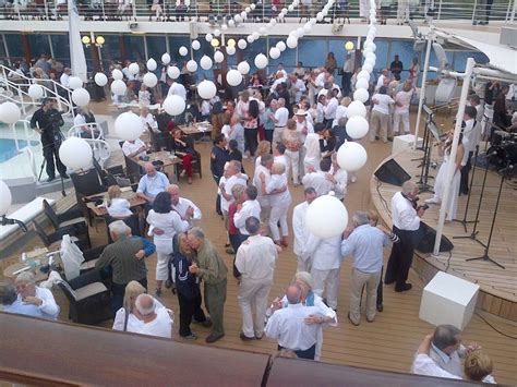 A White Night Party Onboard The Azamara Quest In The Norwegian Fjords