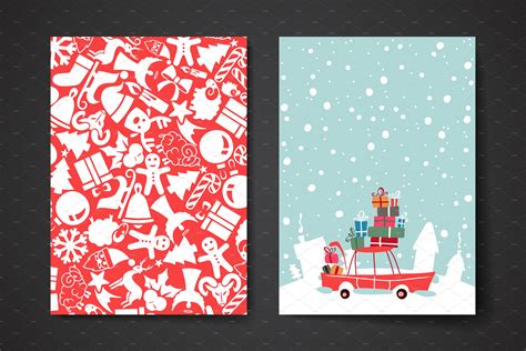 Merry Christmas Brochures Brochure Templates ~ Creative Market