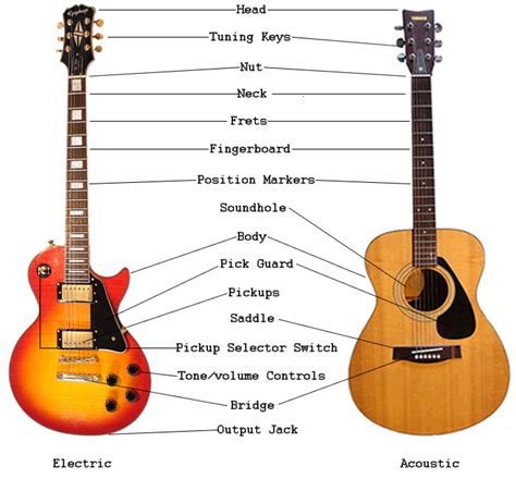 Guitar For Beginners Lessons - Guitar Anatomy. Free Guitar For Beginners Lessons! | Guitar ...