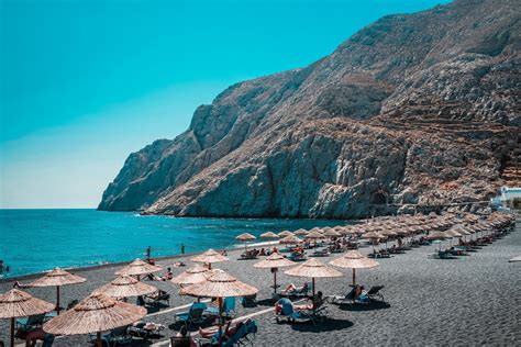 Santorini Best Beaches A Volcanic Wonder La Mer Deluxe Hotel And Spa