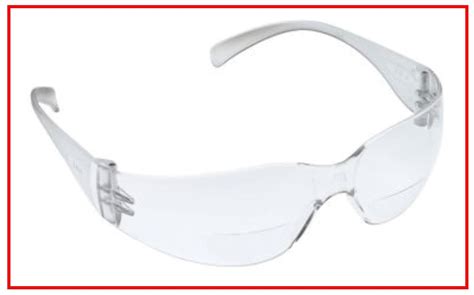 3m virtua reader 2 0 bifocal safety glasses clear anti fog uv absorbing polycarbonate lenses