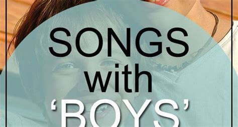 That's how julio ended up down by the schoolyard, mary jane got her last dance, and earl said his final goodbye. Boys Songs List - Songs With Boys in the Title | My ...