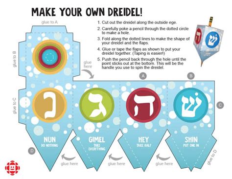 How To Play Dreidel Explore Awesome Activities And Fun Facts Cbc Kids