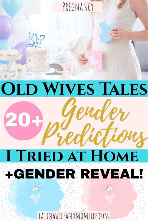 Old Wives Tales 20 Gender Predictions I Tried GENDER REVEAL