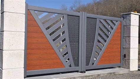 modern iron gate design