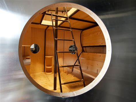 Refuge Tonneau Cassinas 1930s Pod Home Looks Like A Futuristic Space