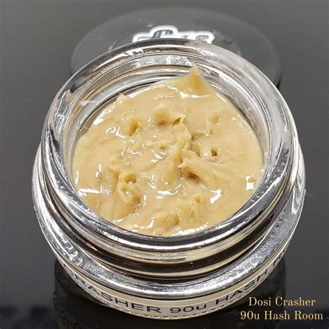Dosi Crasher 90u Hash Rosin 1g By The Gastown Collective First