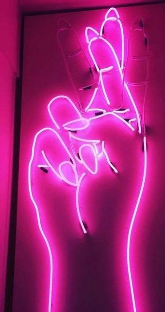 Pin By Chrissy Like On Mood Board Pink Neon Wallpaper Neon Wallpaper Wall Collage