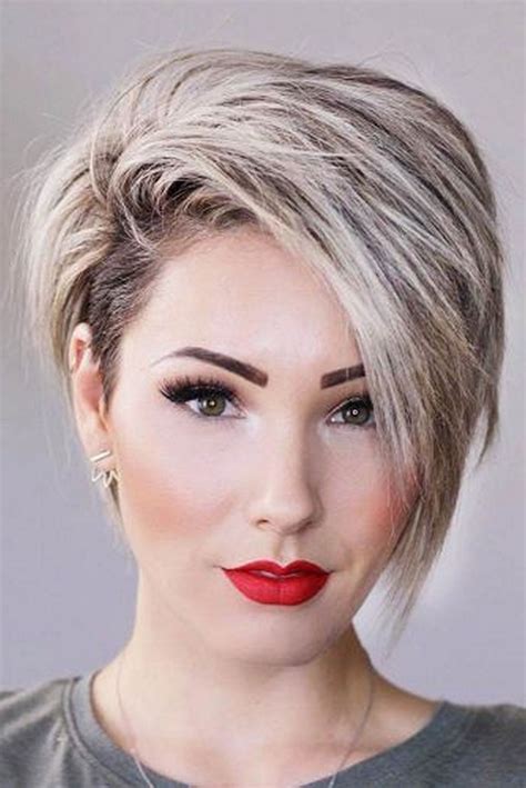 Haircuts For Round Faces Women Over Short Hairstyle Ideas The