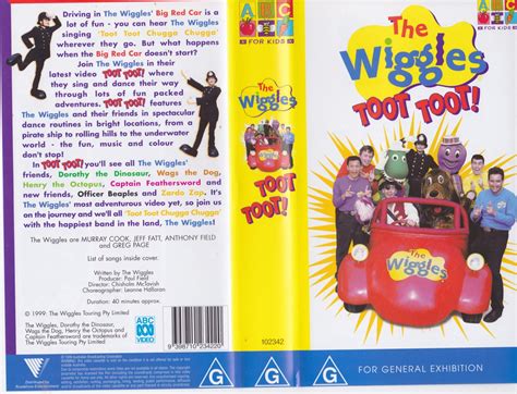 The Wiggles Toot Toot Vhs