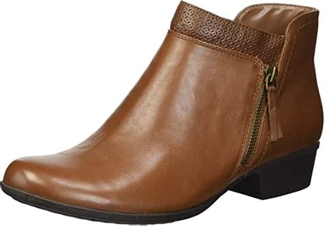 Rockport Womens Carly Bootie Ankle Beige Ankle Boots Boot Shoes