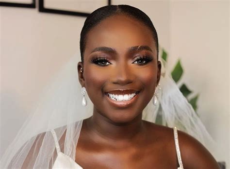 This Bridal Makeup Look For Black Women Is Perfect For Chocolate Beauty