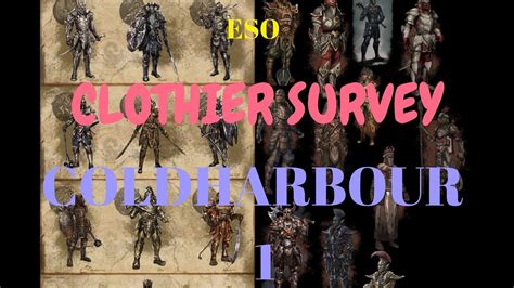 Eso Clothier Survey Coldharbour Youtube