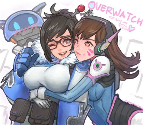 Overwatch Mei And Dva Overwatch Know Your Meme