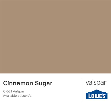 Cinnamon Sugar From Valspar Valspar Paint Colors Valspar Office