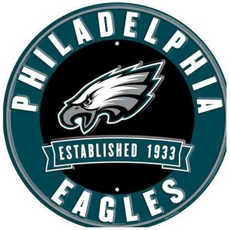 12 Diameter Philadelphia Eagles Officially Licensed Pro Etsy