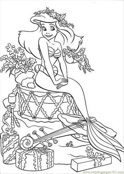 coloring pages mermaid coloring pages  cartoons   mermaid  printable