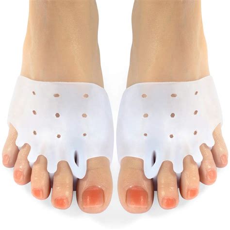 buy gel metatarsal pads 6pcs ball of foot cushions with breathable honeycomb toe separator