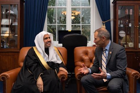 He Dr Mohammad Alissa Met With Rep John Curtis To Discuss The Ways To Build Bridges And Foster