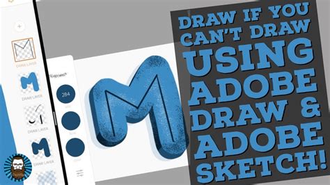 How To Use Adobe Draw And Adobe Sketch On Ipad Even If You Cant Draw