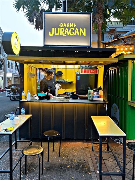Outdoor Food Stand Design For Cafes And Restaurants