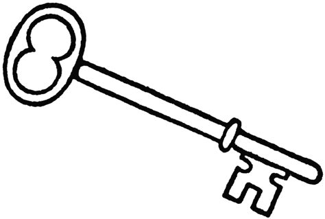Skeleton Key Clipart