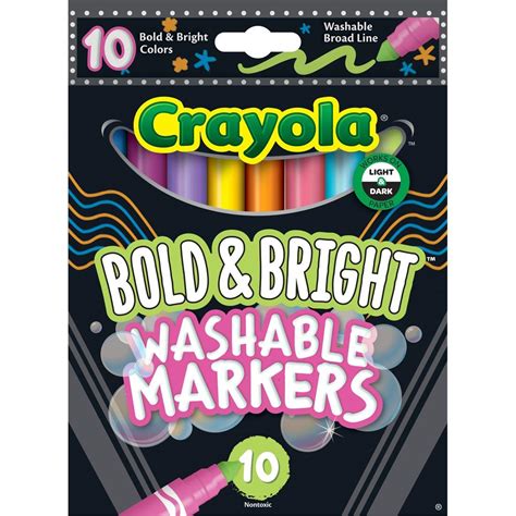 Crayola Bold And Bright Markers United Art And Education