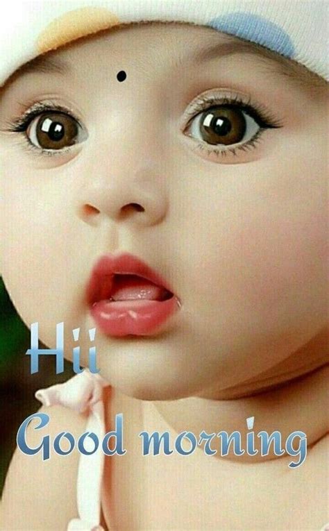 Whatsapp Cute Baby Saying Good Morning Images Animaltree