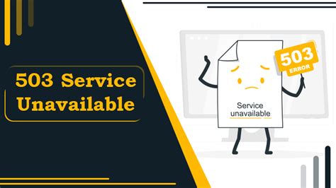 What Is A 503 Service Unavailable Error How Can I Fix In 6 Steps