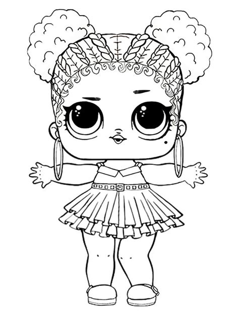 Lol Doll Coloring Pages ⋆ Coloringrocks