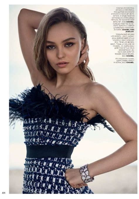 Lily Rose Depp Vogue Russia July 2018 Issue • Celebmafia