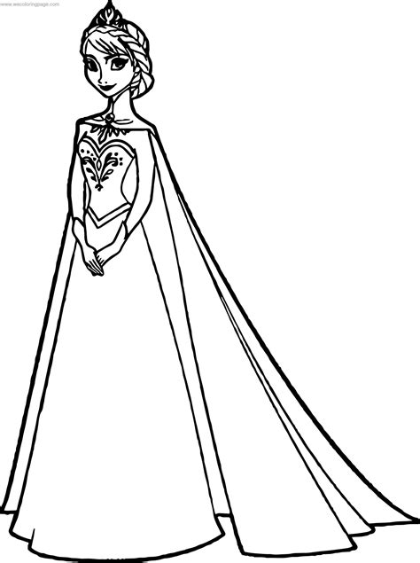 Coloring Pages How To Draw Elsa From Frozen 2 Frozen Coloring Cartoon Coloringpages101