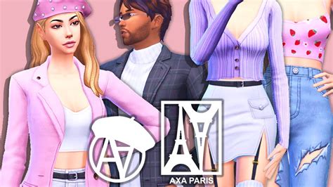 50 New Beautiful Cas Items😍 The Sims 4 Paris Pack Cc Showcase