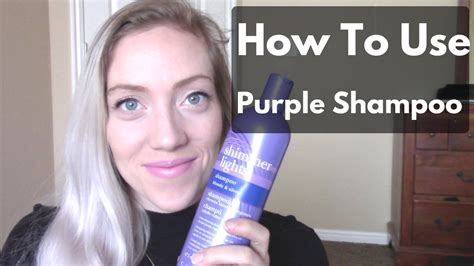 Видео purple shampoo before and after канала jenna leiva. PURPLE SHAMPOO BEFORE AND AFTER - YouTube