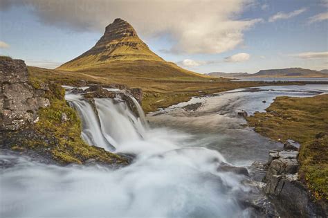 One Of Icelands Iconic Landscapes Mount Kirkjufell And