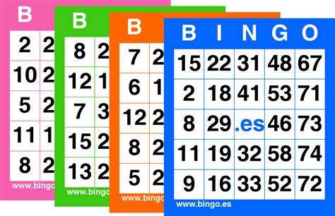 Imprimir Cartones De Bingo Gratis En Pdf