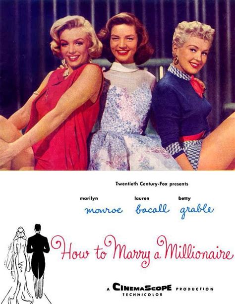 How To Marry A Millionaire Marilyn Monroe Betty Grable And Lauren