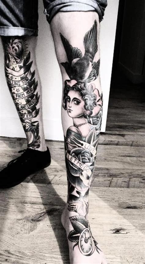 Sexiest Leg Tattoo Ideas For Men And Women Cool Bestsexiesttattoos