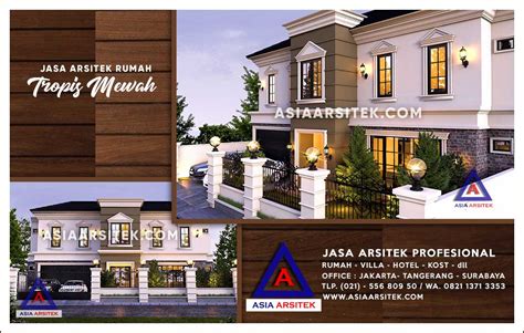 Jasa Arsitek Desain Gambar Rumah Mewah Di Manggarai Selatan Jakarta