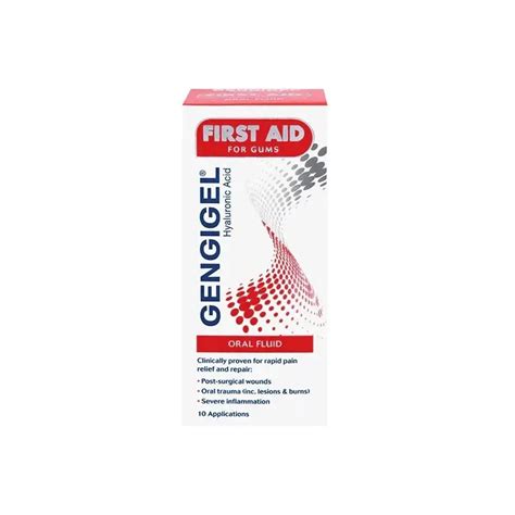 Gengigel First Aid Fluid For Relief Of Mouth Soreness And Ulcers