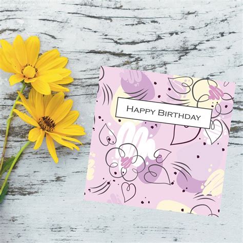 Printable Birthday Card Digital Greeting Card Printable Greeting Card