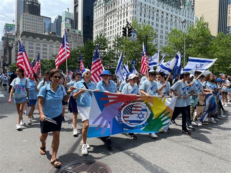 Annual Celebrate Israel Parade Kicks Off In New York After Covid Hiatus