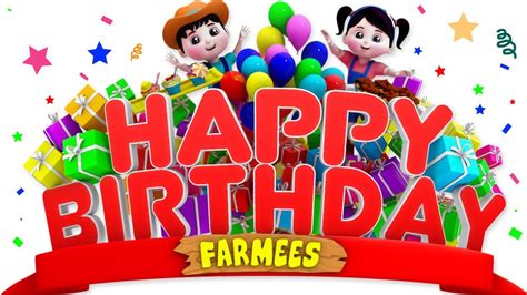 Happy Birthday Song Party Song Nursery Rhymes Kids Rhymes By
