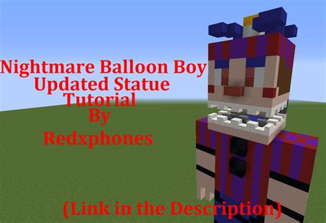 Fnaf 4 Nightmare Balloon Boy Statue Updated By Redxphones On Deviantart
